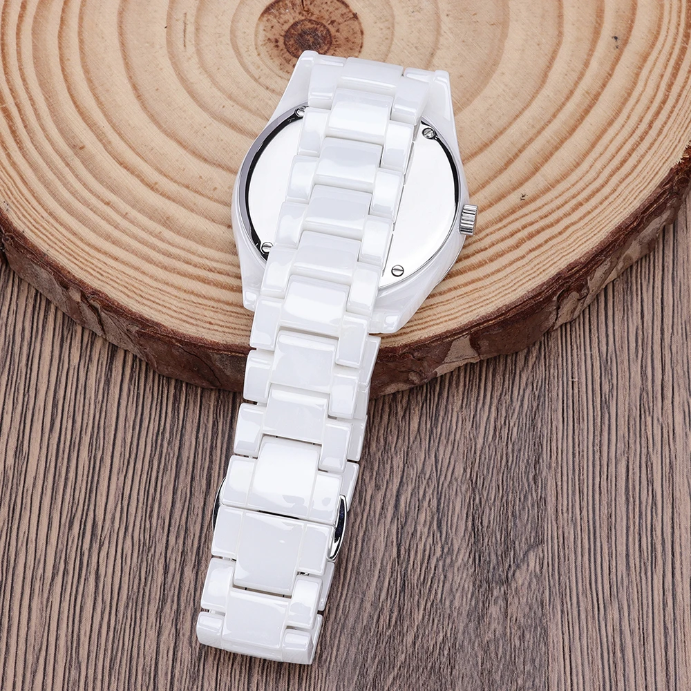39mm Keramik Uhrengehäuse Edelstahl Rückseite für 1l45 515 Quarzwerk Uhr Ersatz Reparatur Teile 29,5mm Zifferblatt DIY – Detail 8