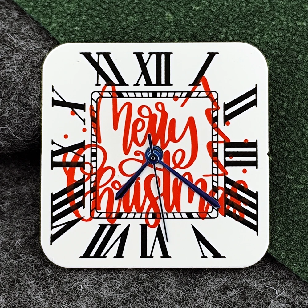 Square Dial 'Time is Money' Customized Watch Face for Premium Watch Accessories