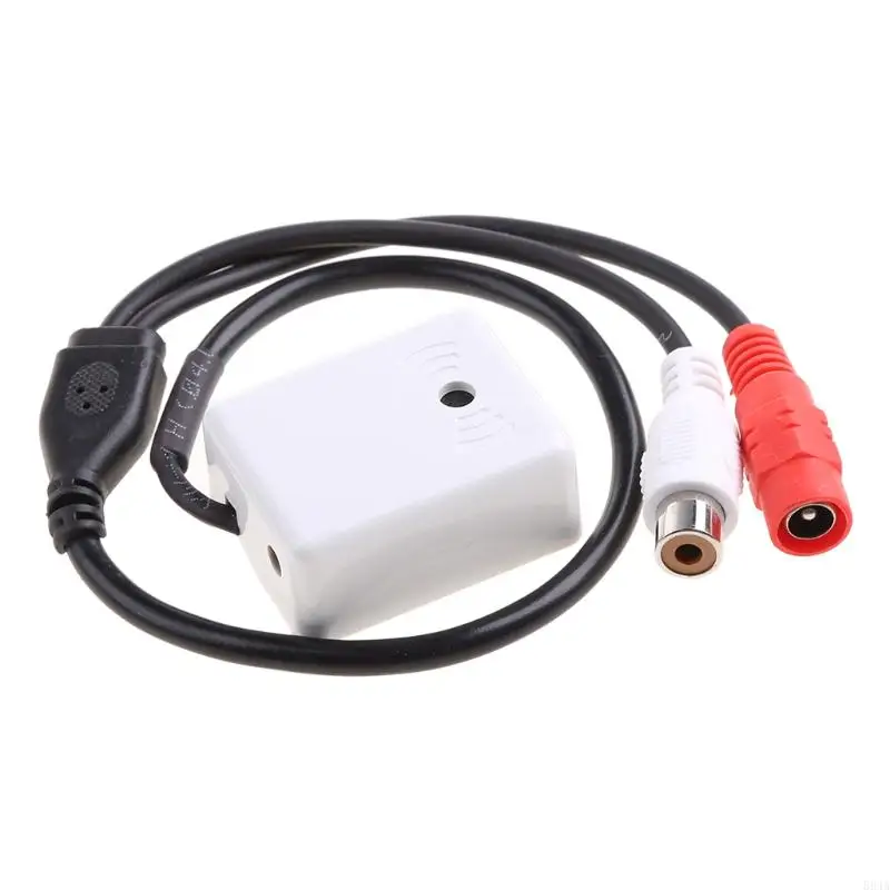 High Fidelity Microphone for CCTV Security Systems