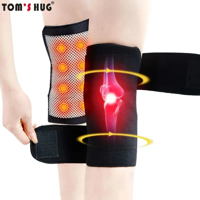 Tourmaline Magnetic Therapy Knee Pads Self Heating Kneepad Pain Relief Arthritis Knee Support Patella Massage Sleeves 1