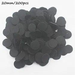 Multi - Size Non - Woven Felt Circle Pads for Crafting and Accessories (20mm 200pcs)