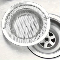 Stainless Steel Sink Strainer with Handle Rustproof Mesh Drain Filter Kitchen Bathroom Prevent Clogging Wash Fruits Vegetables 3