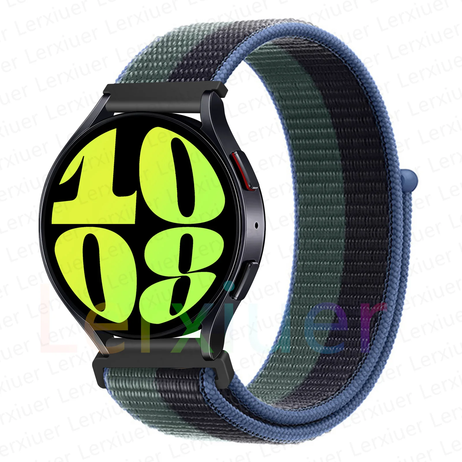 Nylon Loop Smartwatch Band – 20mm/22mm Bracelet Strap