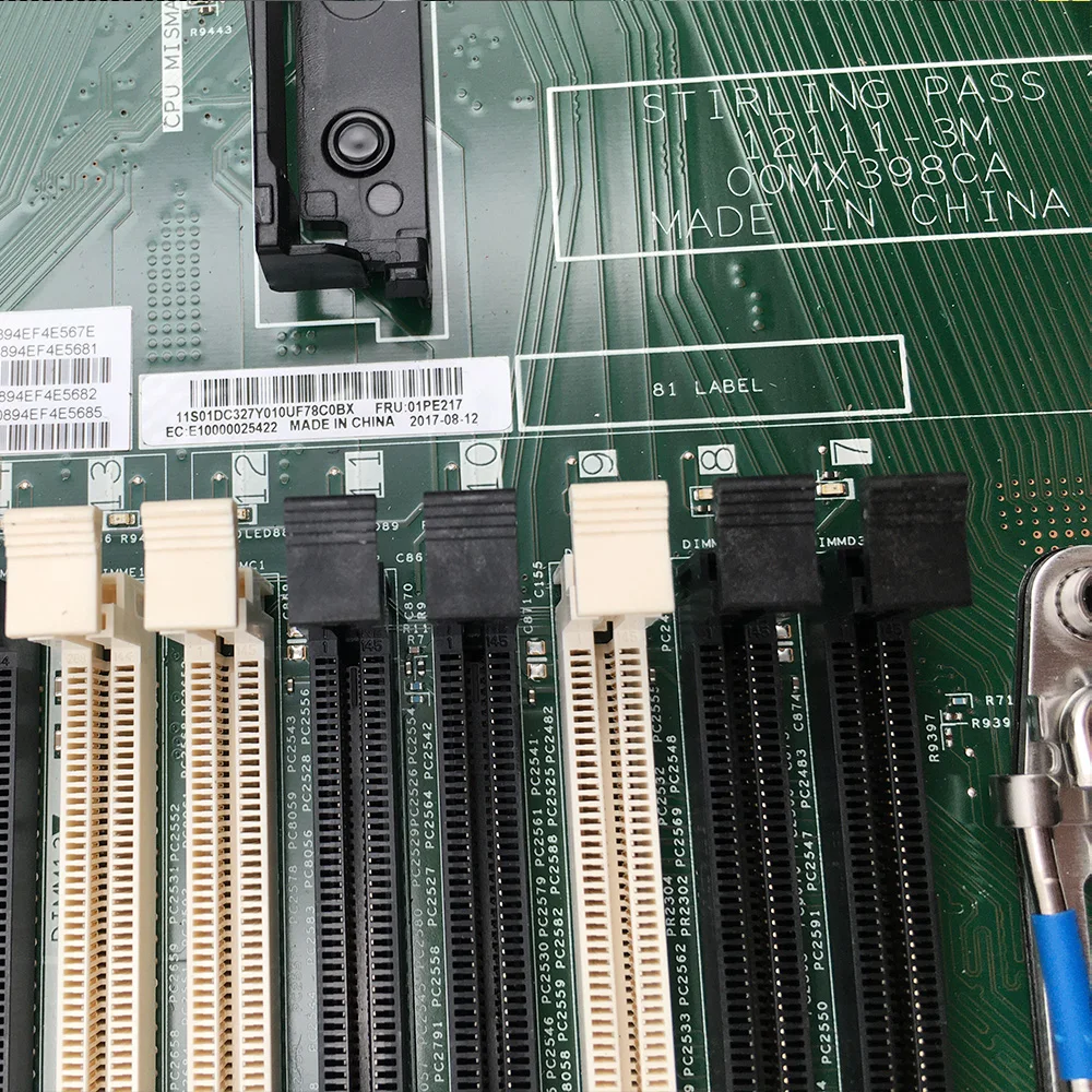 For Lenovo X3550 M5 8869 Server Motherboard 01PE217 01KN187 