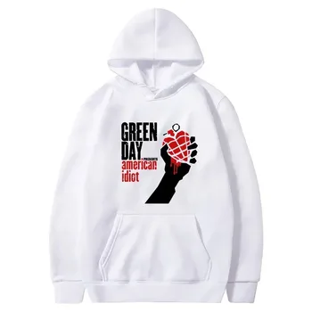 سترة بغطاء للرأس مطبوعة للرجال عالية الجودة لعام 2025، بلوزة مطبوعة باليوم الأخضر، سترة نسائية عصرية كاجوال من الصوف الذهبي. 3