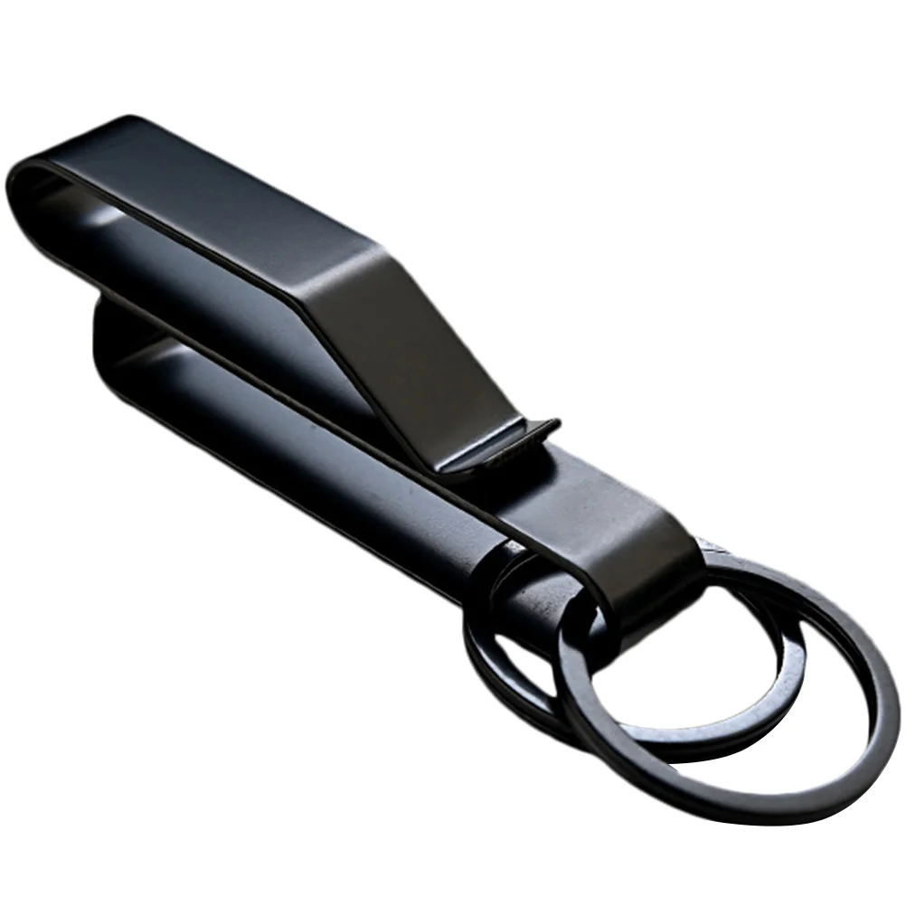 

Key Chain Mens Girdle Keychain Hook Belt Holder Clip Accessories Stainless Steel Loop Tool Ring Man