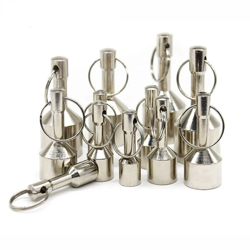 Metal Recycling Tester Portable Metal Recycling Tester Tool Equipped with Keychain Strong Magnetic Weight Magnetic Metal Recognizer Multifunctional