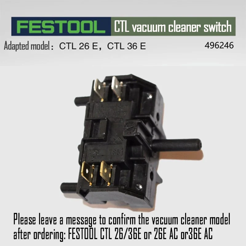 FESTOOL CTL 26 E 掃除機本体 FESTOOL Vacuum Cleaner Original Accessory CTL 26/36E Carbon Brush