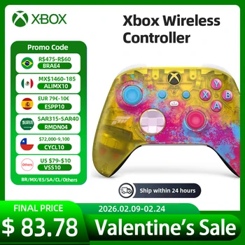 Controller wireless Microsoft Xbox Core Forza Horizon 5 Carbon Volt per Xbox Series X Xbox Series S Controller Xbox One