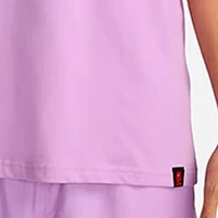 Nike officiel véritable nouveau col rond pour hommes imprimé basket-ball décontracté Sport manches courtes FJ2324-532 4