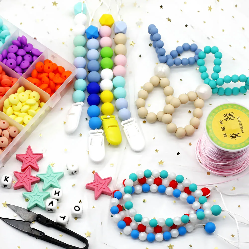 BOBO.BOX 100Pcs Baby Pacifier Clip Plastic Baby Holder Soother Pacifier Multicolor Infant Dummy Clip Nipple Holder Baby Pacifier