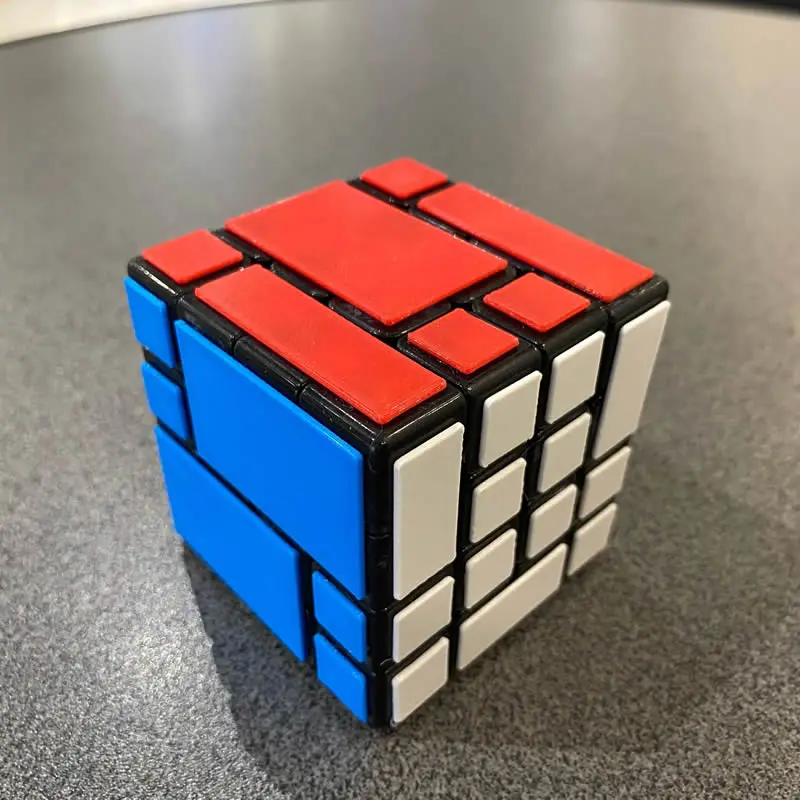 Calvin's Evgeniy Bricks-Cube-4 Bandaged 4x4x4 Magic Cube Neo Professional Speed Twisty Puzzle Brain Teasers Educational Toys