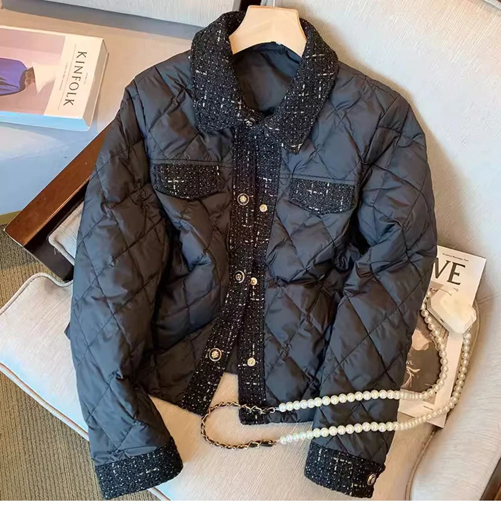 Black Quilted Jacket