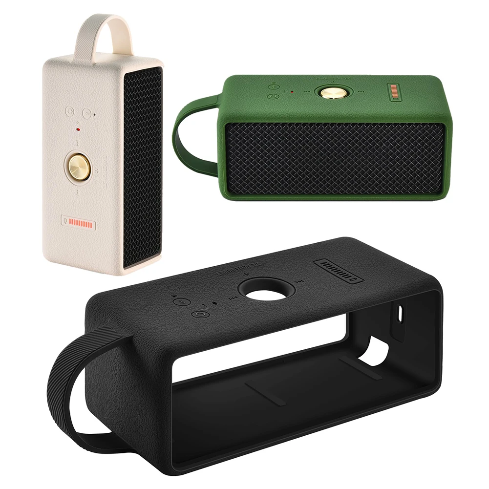 Custodia In Silicone Per Marshall Emberton III – Cover Protettiva Da Viaggio Con Tracolla, Leggera E Aderente