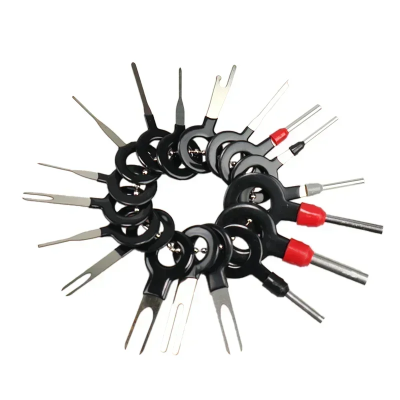 Car Terminal Tools 3/11/36PCS Automotive Plug Terminal Remove Tools Kit Wiring Crimp Connector Pin Extractor Puller Terminal Repair Picking Tool