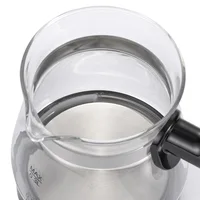 Cafetière transfrontalière en dinde, petite bouilloire à eau chaude résistante aux hautes températures, cafetière, machine à thé en verre, chauffe-lait 6