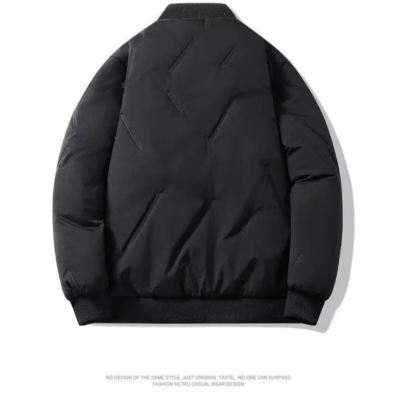 Autumn/Winter Baseball Collar Men's Cotton Jacket Outer Warmth