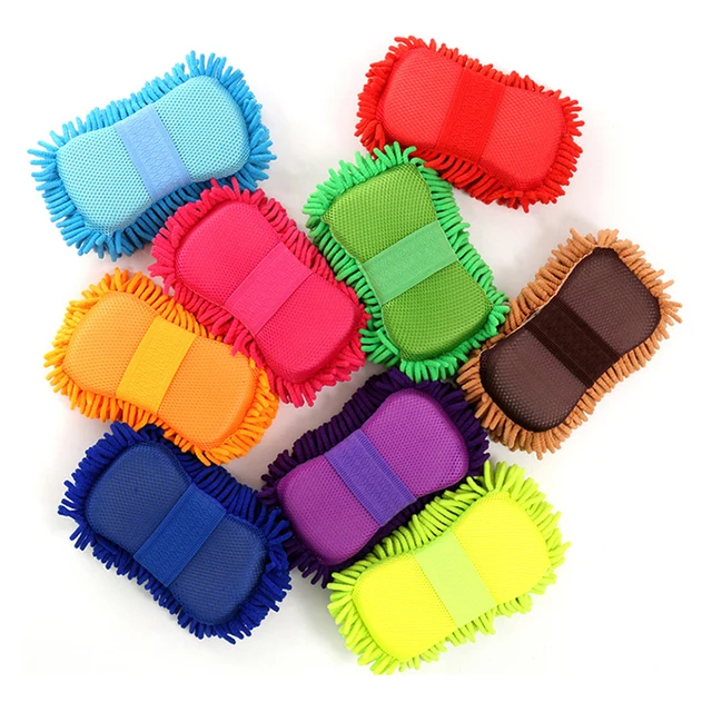 Car Wash Microfiber Car Washer Sponge Cleaning Car Care Detailing Brushes Washing Towel Auto Gloves Styling Accessories Gadget 6