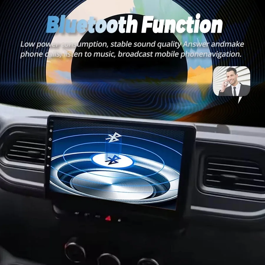 4 64G Android 14 dubbele DIN autoradio voor Vauxhall Movano B