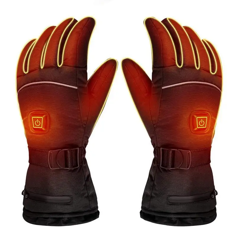 

USB Heated Motorcycle Gloves Heated Gloves For Men Women Hand Warmers For Hiking Running Driving Outdoor Work Outdoor Gear