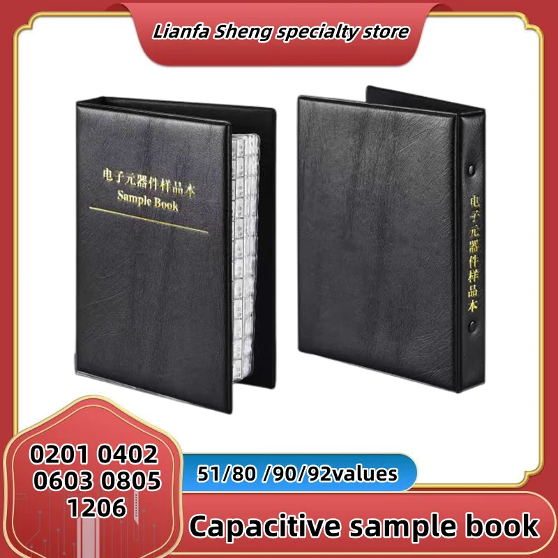 CapacitorsKitSMDCapacitorSampleBook0100502010402060308051206ChipAssortmentPack51/80/90/92values2550pcs-AliExpress502