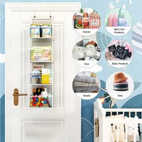 Multi-functional Fabric Hanging Bag for Behind the Door Multi-layer Storage Hanging Bag Miscellaneous Organizer Storage Hanging 2