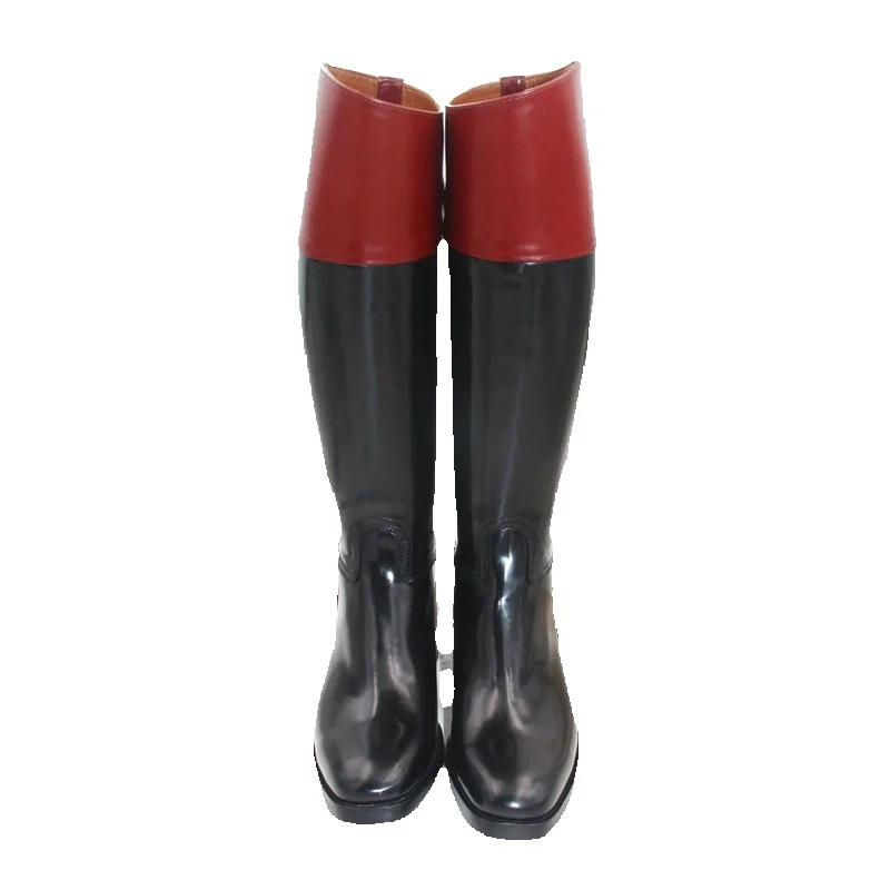 Horse Riding Boots Bright Cow Leather Leather Lining Dressage boots Equestrian Boots Unisex Horse Riding Cavallo
