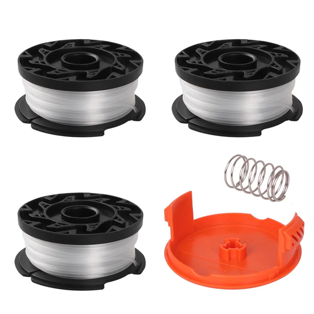 3 Pack Trimmer Replacement Spool for BLACK+DECKER AF-100-3ZP 30Ft 0.065  Inch Trimmer Line - AliExpress