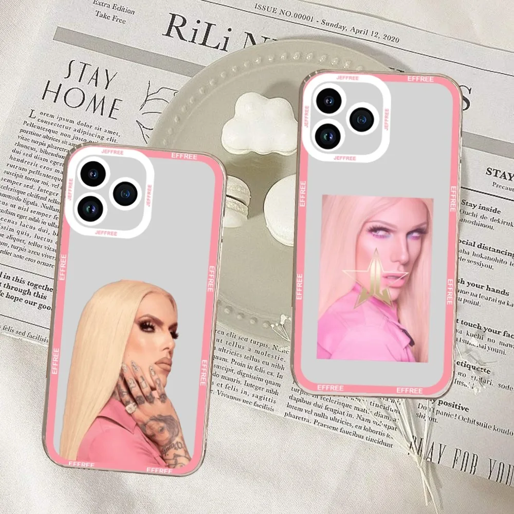 Custodia Per Telefono J-Seyree S-Star Per Iphone 11 12 Mini 13 14 15 Pro Max Guscio Trasparente