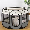Portable Pet Tent Kennel Octagonal Fence cat cage small dog cage four season universal cat delivery room