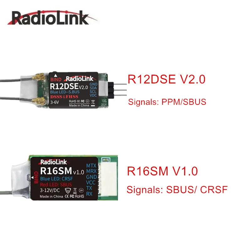 Récepteur RC Radiolink R12DS R6DS R9DS R16SM - Pièces Électroniques