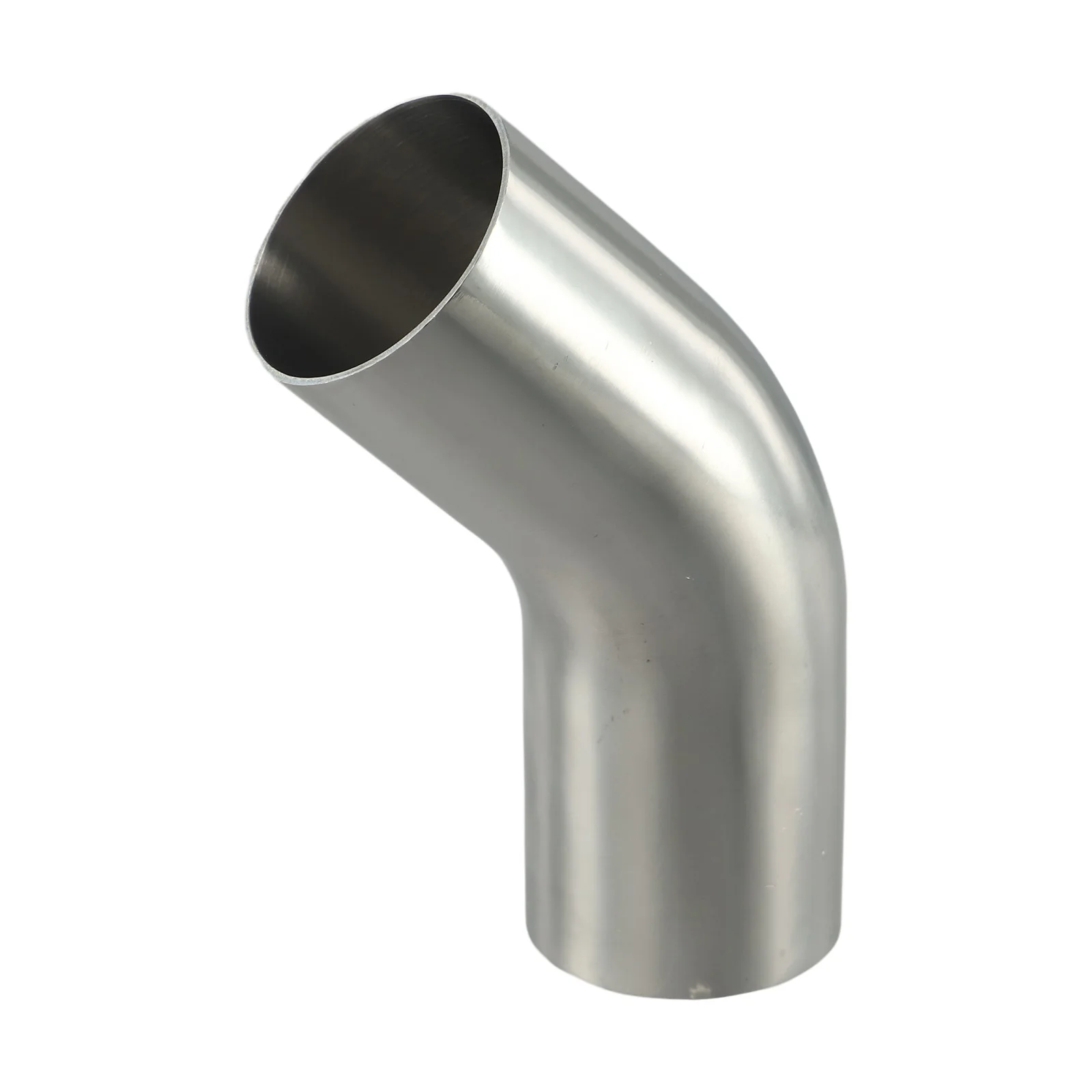 Versatile Stainless Steel Elbow 45° Degree Bend Exhaust Pipe Polished 19-51mm Silver Tool Accessories
