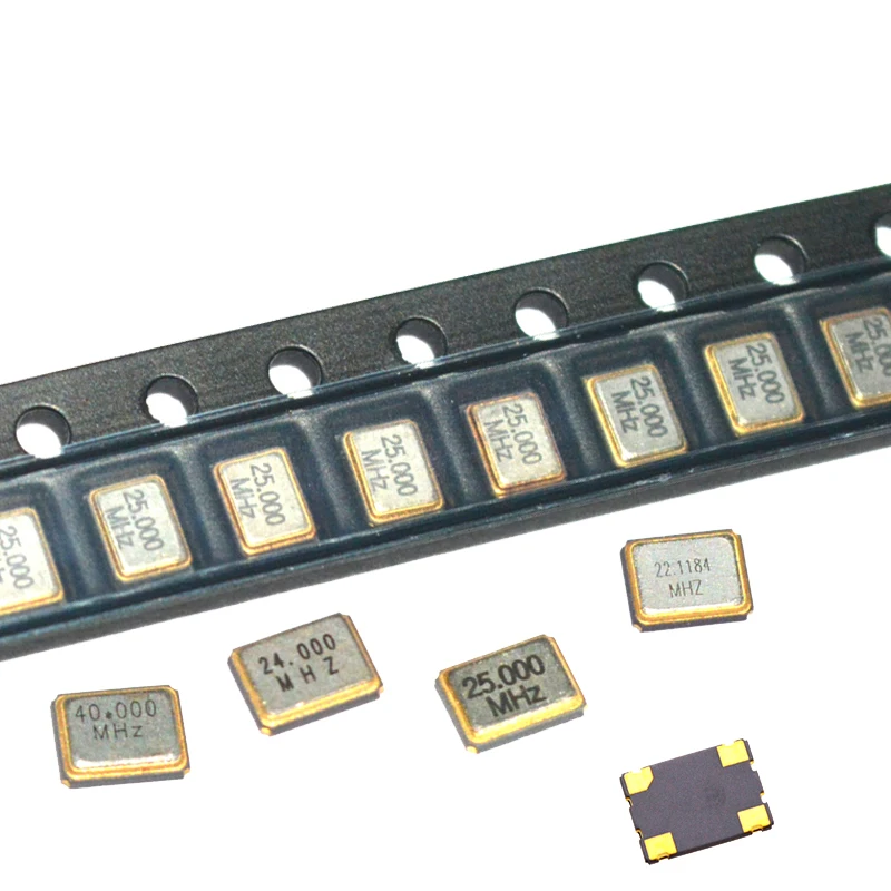 10pcs 3225 4pin 12.8mhz 12.8m 12.8 Mhz 3.2*2.5mm 수동 Smd 석영 공진기 크리스탈