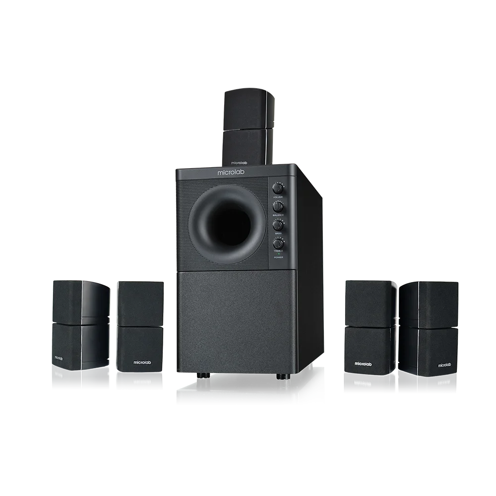 5.1 멀티미디어 스피커 X3BT 5.1 블루투스 지원