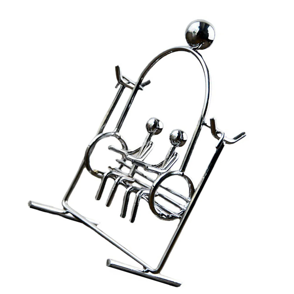 

Little Ornament Tumbler Mini Book Shelf Swinging Newtons Balance Ball Desktop Toys The Decoration