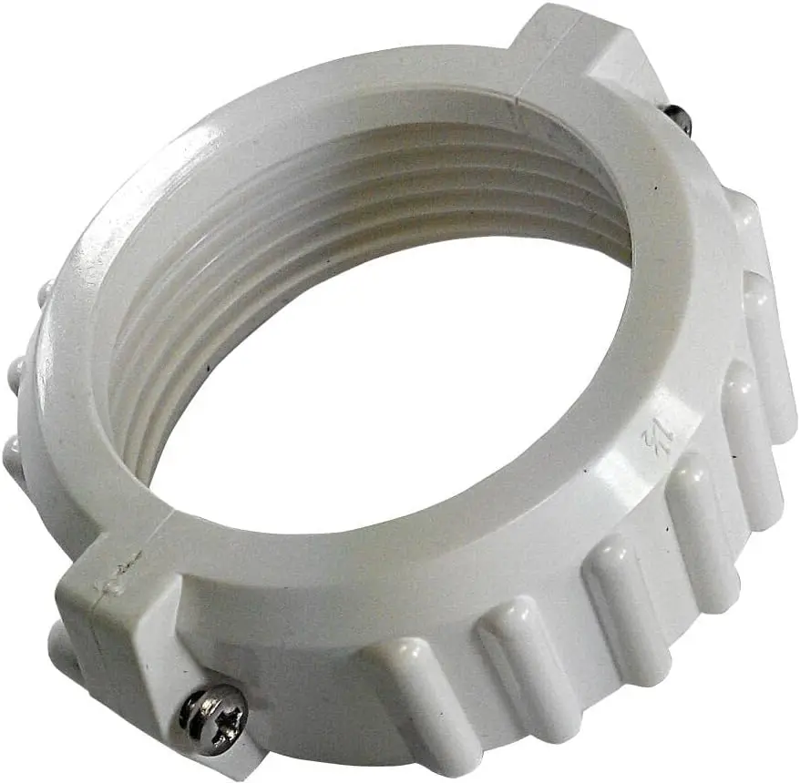 UCEDER Hot Tub Heater Split Nut Unions Kit with Gasket for 1.5" Universal Heater