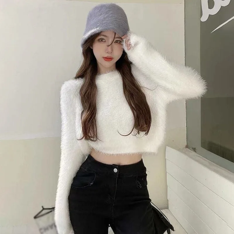 Y2K Crop Top Sweater 4