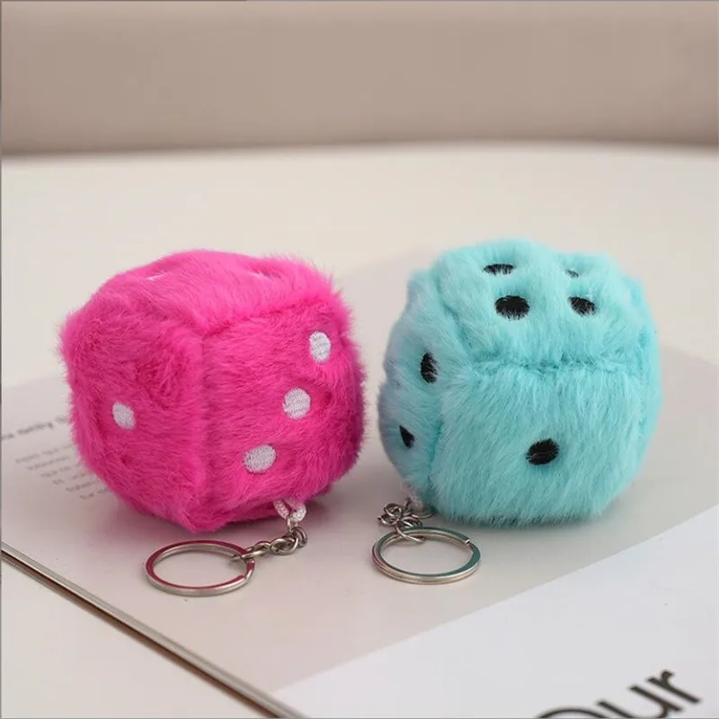 2color Simulation Dice Plush Toys For Children's Digital Puzzle Enlightenment Doll Bag Pendant Key Chain Wholesale 6Cm enlightenment now