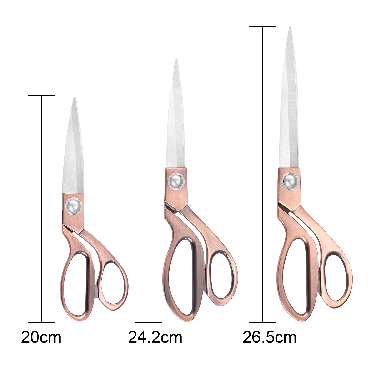 Tailor Scissors Professional Vintage Sewing Stainless Steel For Fabric Clothes Needlework Cutter DIY Tool