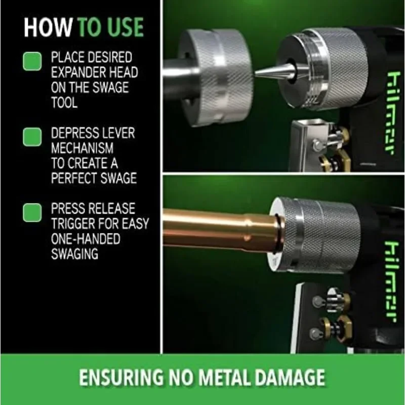 Hilmor 1839015 Compact Swage Tool Kit-HVAC Tools and Equipment