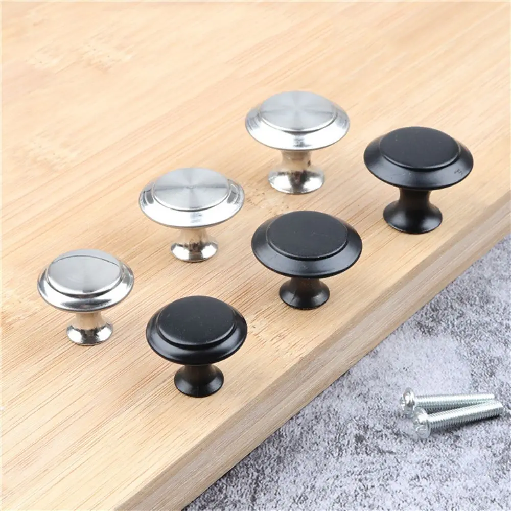 Cabinet Pulls Drawer Knob Door Handle 2Pcs Round Shape Cabinet Dresser Handles Furniture Fitting Hardware