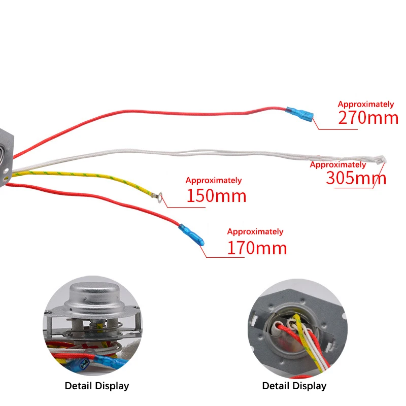 Rice Cooker Parts Intelligent Rice Cooker Sensor Pressure Cooker Sensor Temperature Controller for 100k-5 Wire Rice Pressure Parts