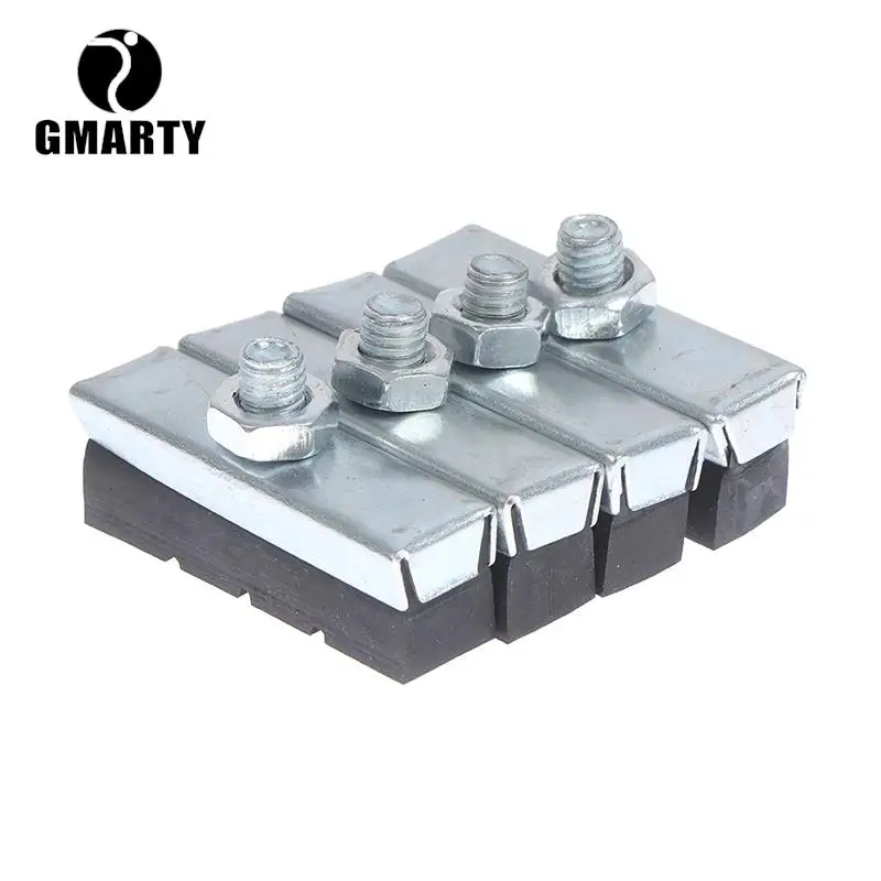 4Pcs Vintage Bike Brake Blocks for Classic Bike Cycling Caliper V-Brake Pads Braking Shoes Holder brake pads,bike brake pads
