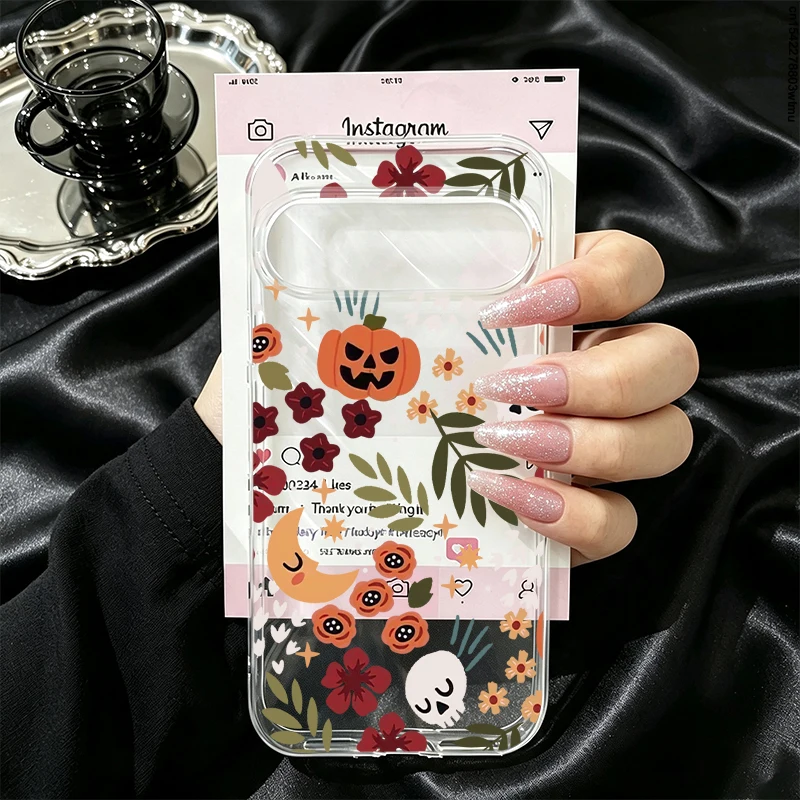 Halloween Cute Pumpkin Soft TPU Phone Case Cover