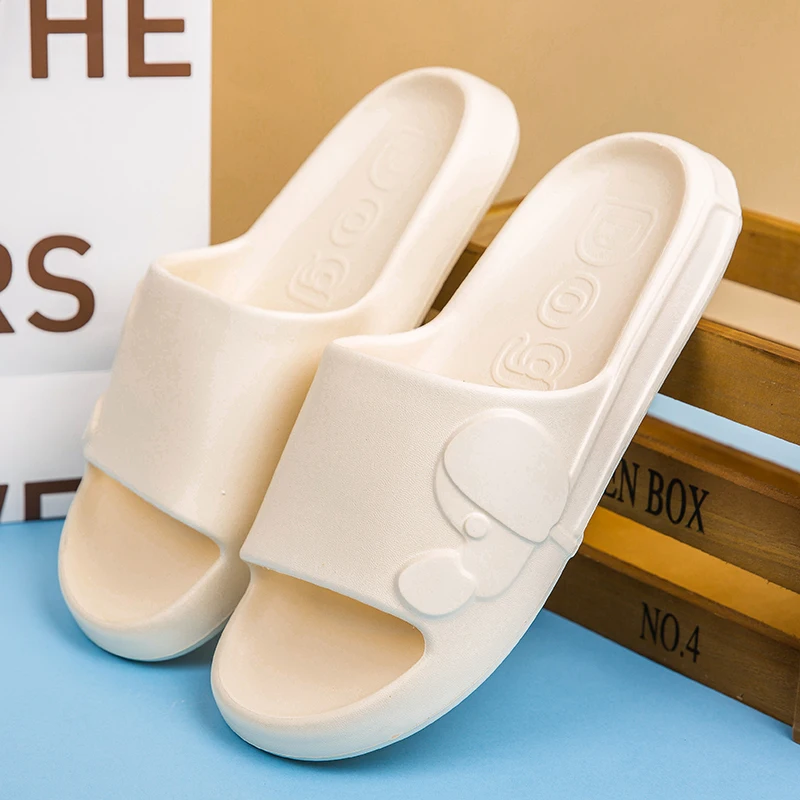 

Летние Мягкие Шлепанцы на толстой подошве, износостойкие Нескользящие быстросохнущие модные пляжные сандалии