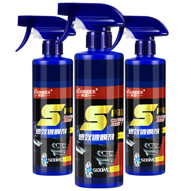 3-in-1 High Protection Fast Car Coating Ceramic Coating Coating Hydrophobic  Car Nano Cleaning Coating Spray - AliExpress