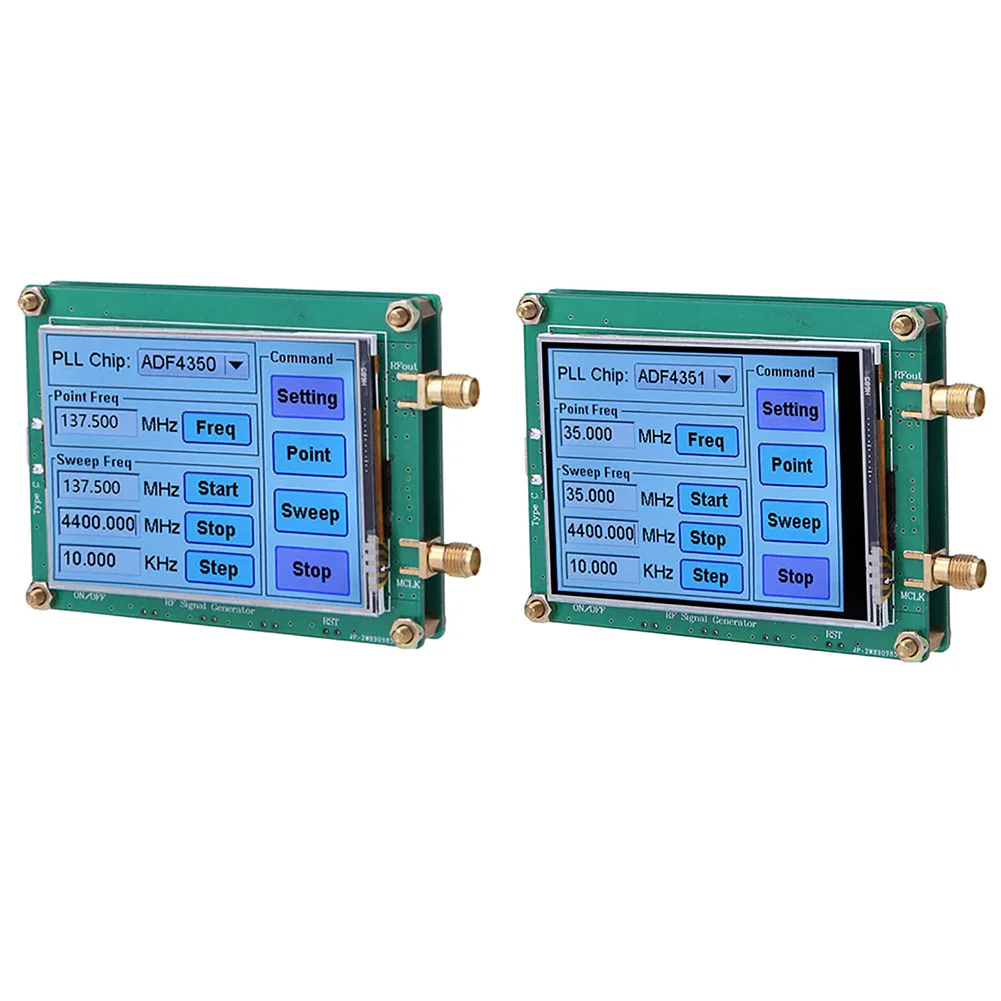 ADF4350/ADF4351 RF Generator Sweep Frequency Generator Touch Screen 1pc Practical Tool Accessories