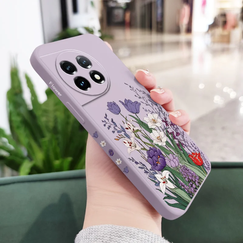 Good Luck Lotus Liquid Silicone Phone Case