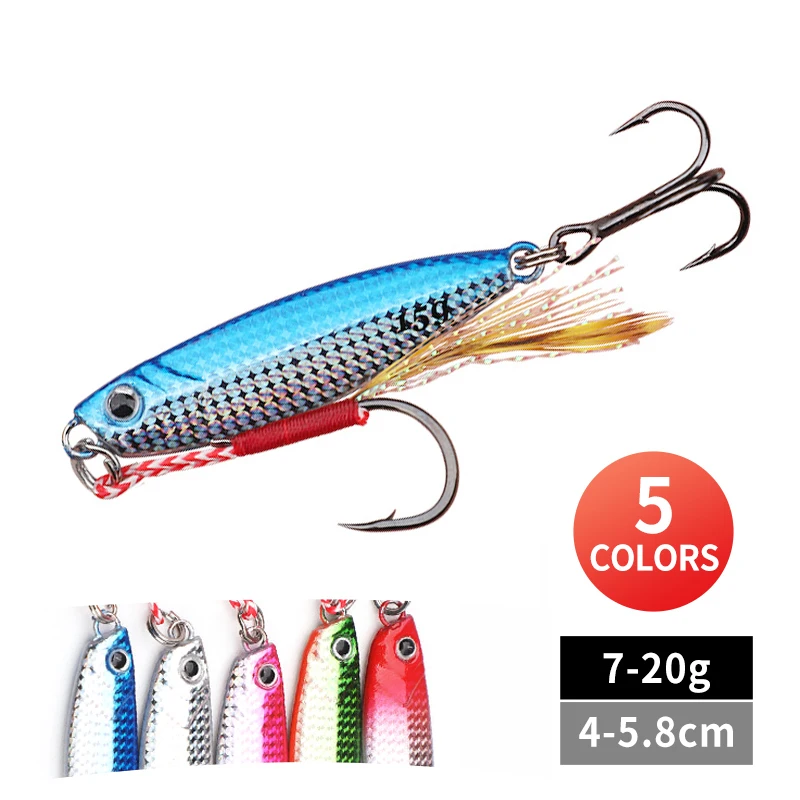 1PCS LongRange Throwing Metal Jig Spoon Fishing Lure 720g Laser