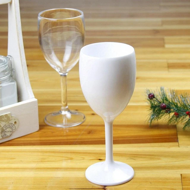 Pretty Goblet Single Layer Goblet Red Wine Glass Large-capacity Drum-shaped  Drop-resistant Wine Plastic Cocktails Goblet - AliExpress